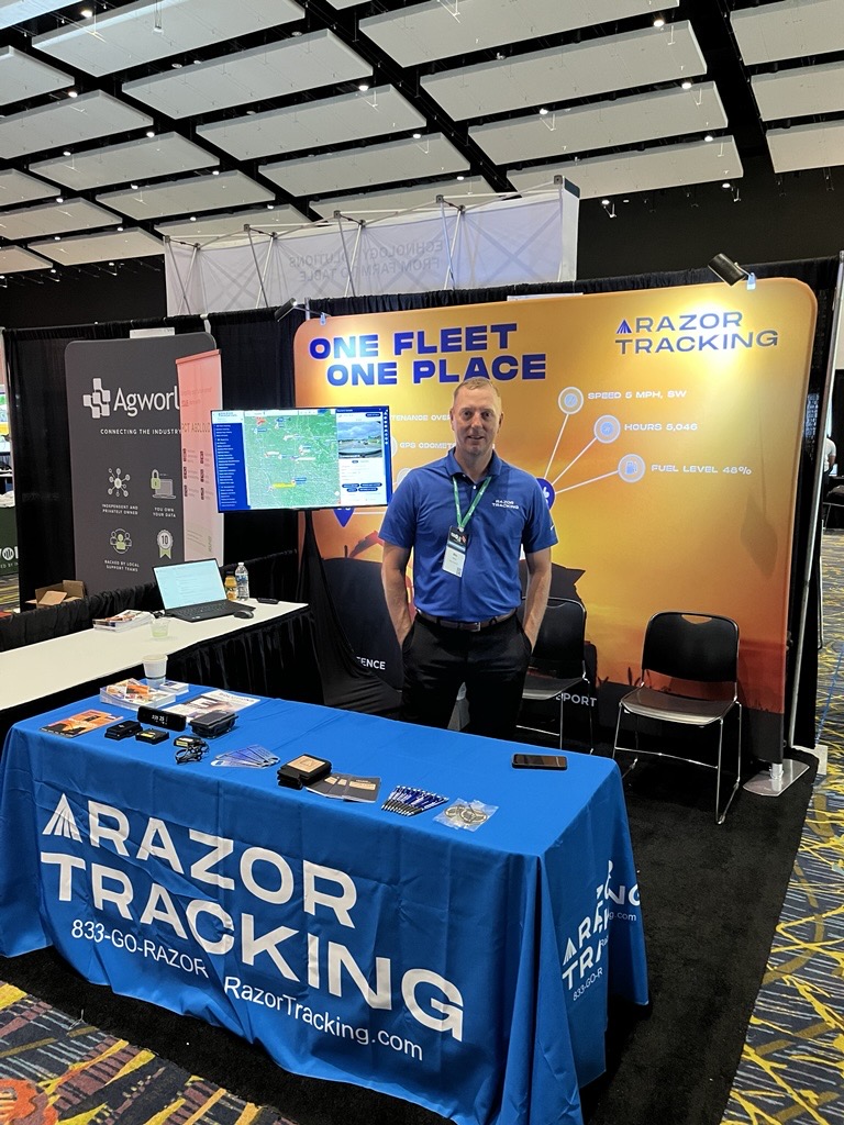 razortracking's tweet image. It&apos;s the Final day of Tech Hub LIVE in Des Moines, Iowa.
Join Mike &amp;amp; Brad until 12:30 today, Booth #201 at the Iowa Events Center. They will share details on GPS fleet tracking management, integrations, #agriculturetechnology &amp;amp; more from #RazorTracking.
#TechHubLive #GPSTracking