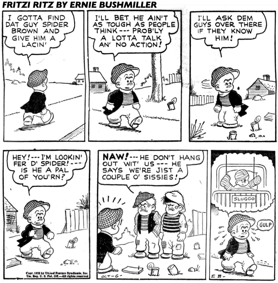 JohnnyCallicutt's tweet image. Fritzi Ritz By Ernie Bushmiller
October 6,1938