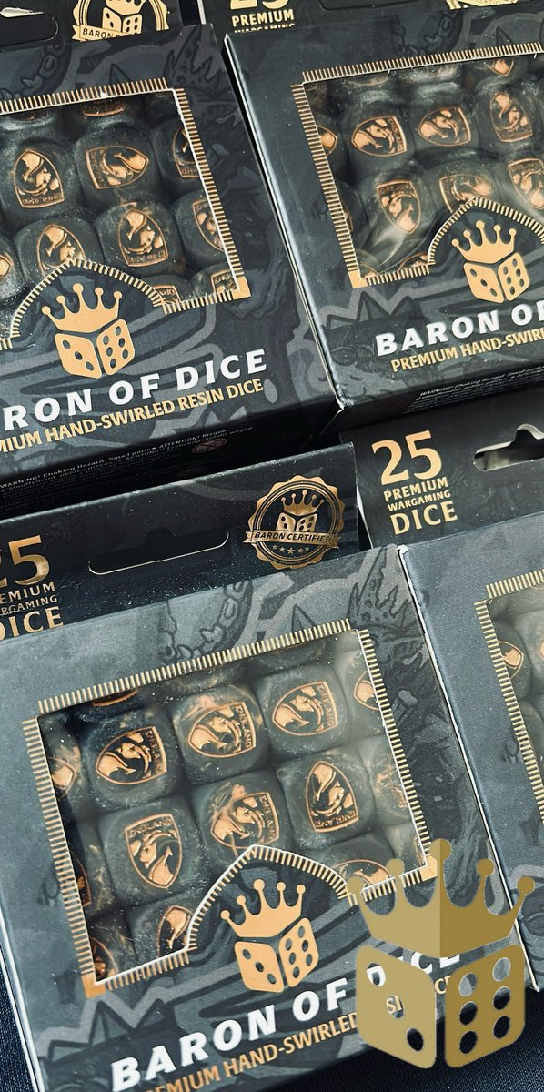 Team England AoS (@englandaos1) on Twitter photo Massive shout out to our sponsor <a href="/BaronOfDice/">Baron Of Dice</a> for this years order of dice for the team! Incredible service as always! Massive shout out to our sponsor <a href="/BaronOfDice/">Baron Of Dice</a> for this years order of dice for the team! Incredible service as always!
