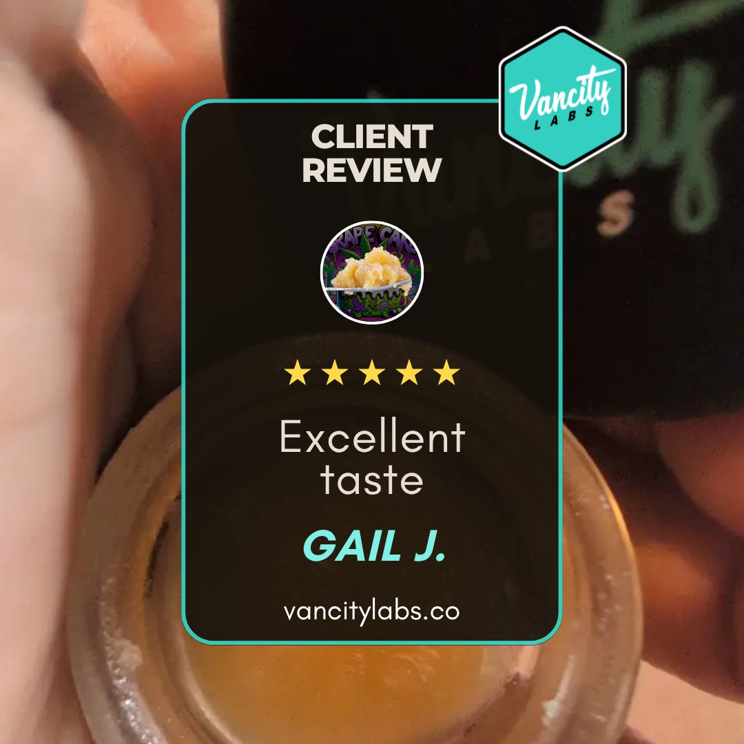 Client review ⭐
"Excellent taste!" – Gail J. 👌
We love hearing feedback like this! 💬
Your satisfaction is our priority. 🙌

🌐  vancitylabs.co/product/grape-…

#CustomerReview #Testimonial #HappyClient #QualityMatters #TasteTested