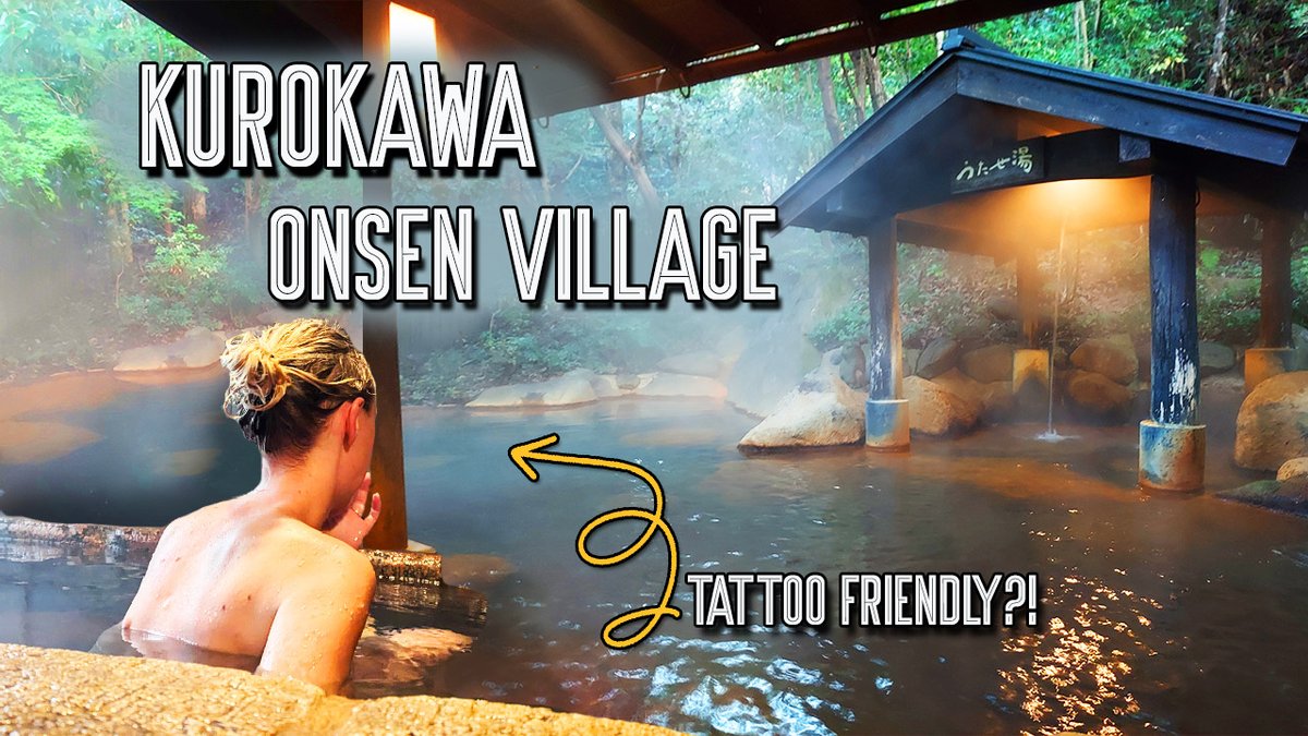 NEW VIDEO!!! We stay at the dreamiest Hotspring Village in South Japan! Kurokawa Sanga Onsen in Kumamoto Kyushu Japan! Vegitarian and tattoo friendly as well! Give the video a watch>>> youtu.be/lHBsTrhF6C8?si…