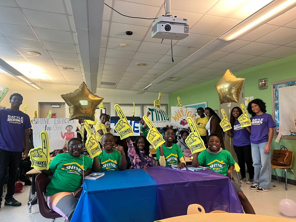 childrenstrust's tweet image. That’s a wrap on the 7th annual Battle of the Books! 👏 📚 Thanks to the Miami-Dade Grade Level Reading Campaign partners, hosted by The Children’s Trust, 11 Trust-funded summer camps participated in this year’s competition and enjoyed a visit from The Trust’s President and CEO…