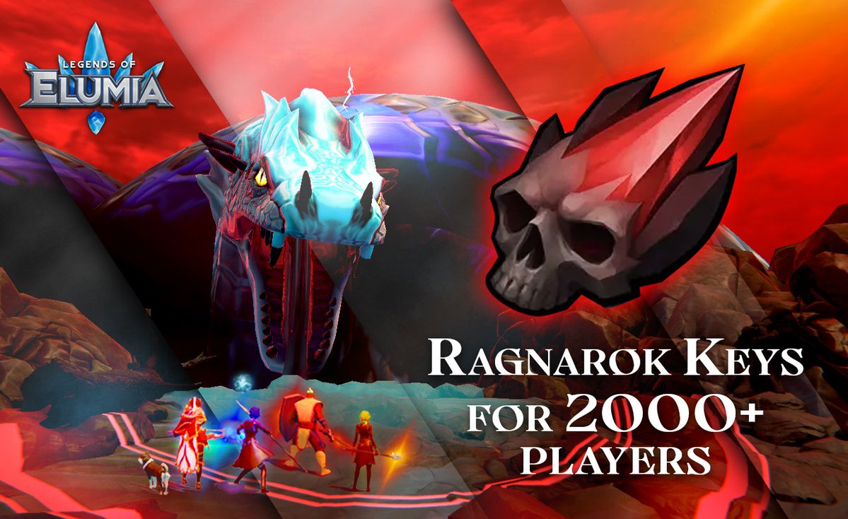 Triumph_Games's tweet image. Our game @PlayElumia seems to be a favourite amongst you all.
For hitting over 2000 players yesterday, we dropped ALL players a Ragnarok key.
