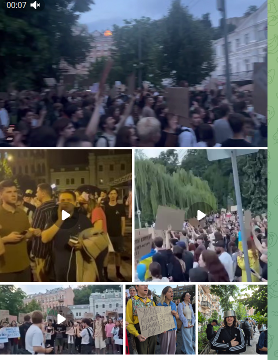 paolobucci18's tweet image. il materiale (foto e video) corposamente allegato a un post scritto ieri da uno dei principali traditori del popolo ucraino
(proteste a seguito cambiamenti operatività agenzie anticorruzione)
l'infiltrazione dei servizi russi nelle agenzie anticorruzione ucraine mi ricorda la…
