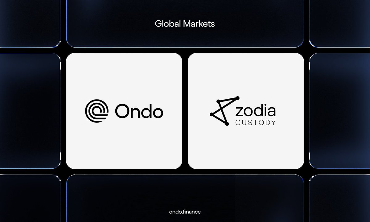 The Global Markets Alliance welcomes @ZodiaCustody as its newest member.  Zodia Custody is the institution-first digital assets custodian, backed by  Standard Chartered, Northern Trust, SBI Holdings, National Australia Bank,  and Emirates NBD.
