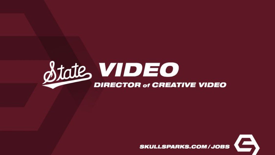 SkullSparks's tweet image. Opportunity with @hailstate
Director of Creative Video
Starkville, Mississippi
tinyurl.com/yefu49we
SkullSparks.com/jobs/