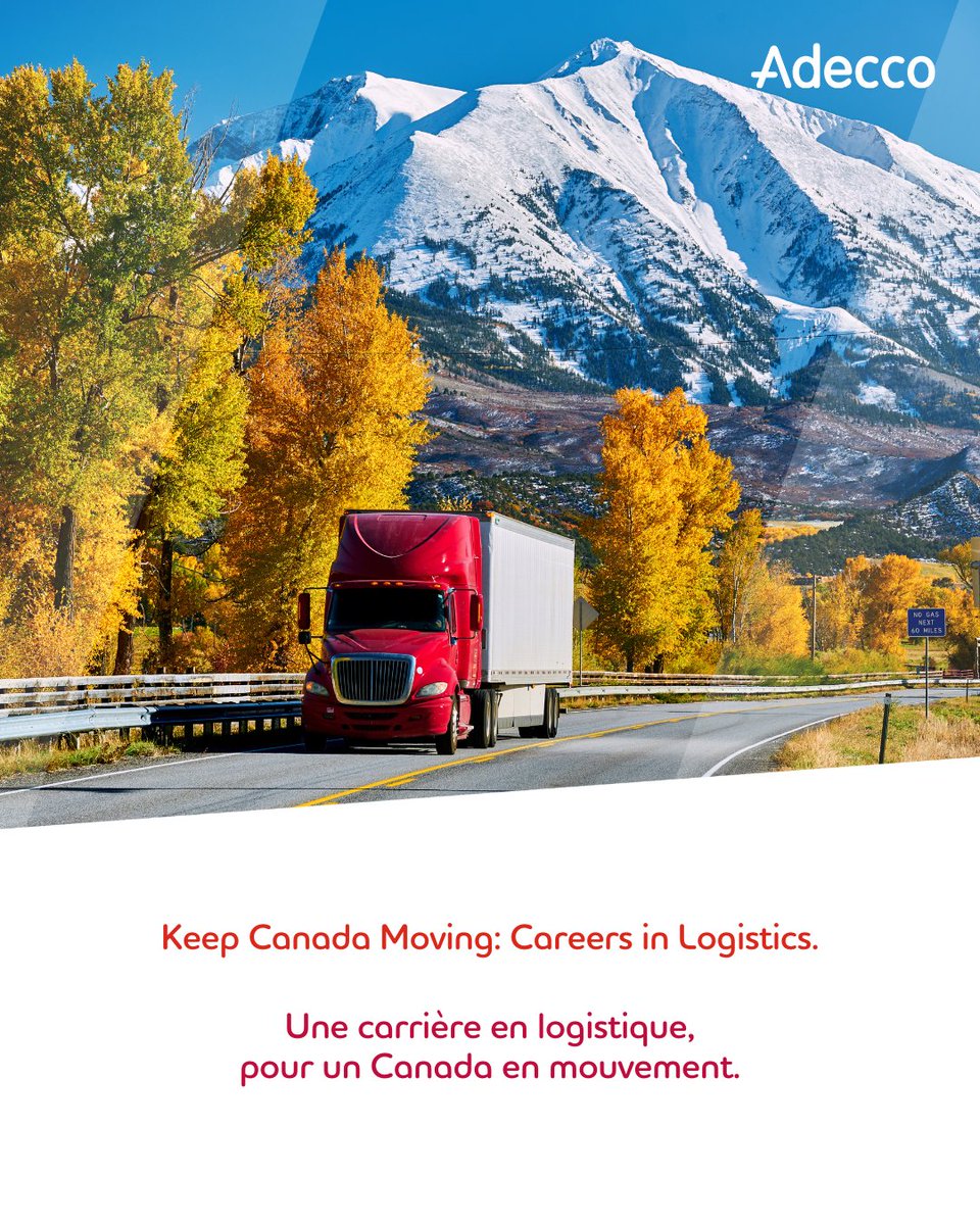 AdeccoCanada's tweet image. Adecco Canada has immediate openings to help you find your next role in warehousing, transport, or supply chain management.

#Logisitics #supplychain #InformationTechnology #Employment #jobs #JobSearch #Hiring #Job #Recruitment