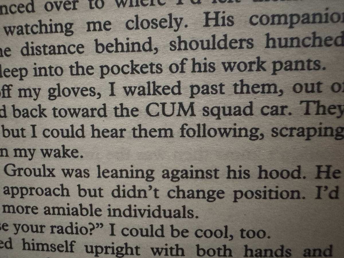 FA_Writing's tweet image. Just two CUM detectives riding in their CUM squad car 🥰.