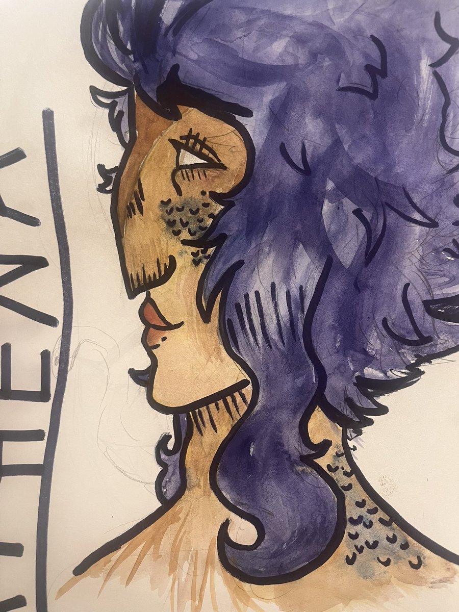 lucilithmaniac's tweet photo. Never usually post on here but I honestly needed to share my Athena design #epicthemusical #GreekMythology #Athena https://t.co/inT9k90V8A