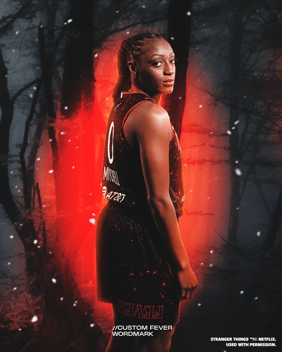Jrsy_Hub's tweet image. The Indiana Fever are bringing back their popular Stranger Things Uniforms