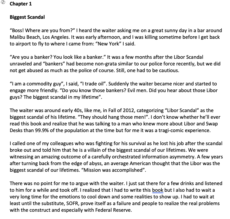Bogachan_1971's tweet image. #libor #InterestRates #tomhayes 

I will publish or make a movie out of my book &quot;Libor, The Fake Conspiracy&quot; when #SOFR proves to be a complete failure when money markets froze next time.

Sheep listen only when they are in slaughter house. When they are on the grass like now,…