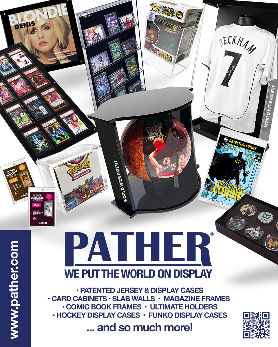 nsccshow's tweet image. Meet NSCC exhibitor Pather -The Display Company at the 45th National Sports Collectors Convention July 30-August 3, 2025 at the Donald E. Stephens Convention Center in Rosemont, IL 🔥🔥
Visit the The National Sports Collectors Convention Inc. #linkinbio to learn more, buy…