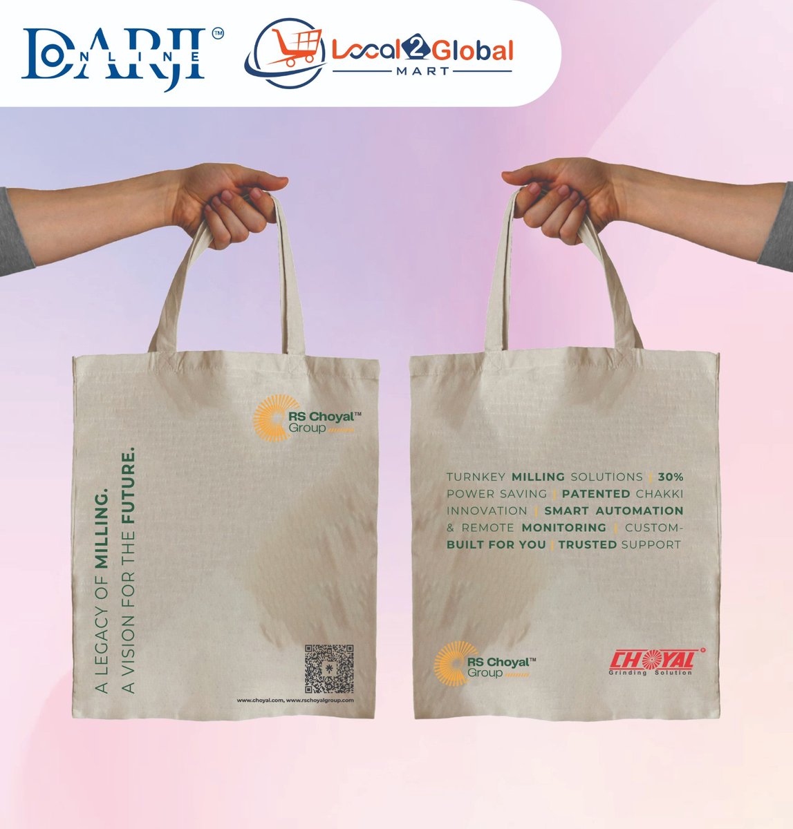 SETHA SINGH RAWAT ( DARJI ONLINE ) (@dgsajmer) on Twitter photo ЁЯМ┐ Say NO to Plastic!
ЁЯСЬ Reusable Tote Bags тАУ Stylish & Sustainable!
ЁЯТ╝ Meetings | ЁЯУЪ Trainings | ЁЯОБ Promotions
ЁЯСйтАНЁЯПн Silai by Rural Women | Brand with Purpose
тЬЕ Bulk Orders | Logo Printed
ЁЯз╡ Tote Bag рдмрдирд╡рд╛рдиреЗ рдХреЗ рд▓рд┐рдП рд╕рдВрдкрд░реНрдХ рдХрд░реЗрдВ тАУ DARJI ONLINE
#EcoFriendly #ReusableBag #DarjiOnline ЁЯМ┐ Say NO to Plastic!
ЁЯСЬ Reusable Tote Bags тАУ Stylish & Sustainable!
ЁЯТ╝ Meetings | ЁЯУЪ Trainings | ЁЯОБ Promotions
ЁЯСйтАНЁЯПн Silai by Rural Women | Brand with Purpose
тЬЕ Bulk Orders | Logo Printed
ЁЯз╡ Tote Bag рдмрдирд╡рд╛рдиреЗ рдХреЗ рд▓рд┐рдП рд╕рдВрдкрд░реНрдХ рдХрд░реЗрдВ тАУ DARJI ONLINE
#EcoFriendly #ReusableBag #DarjiOnline