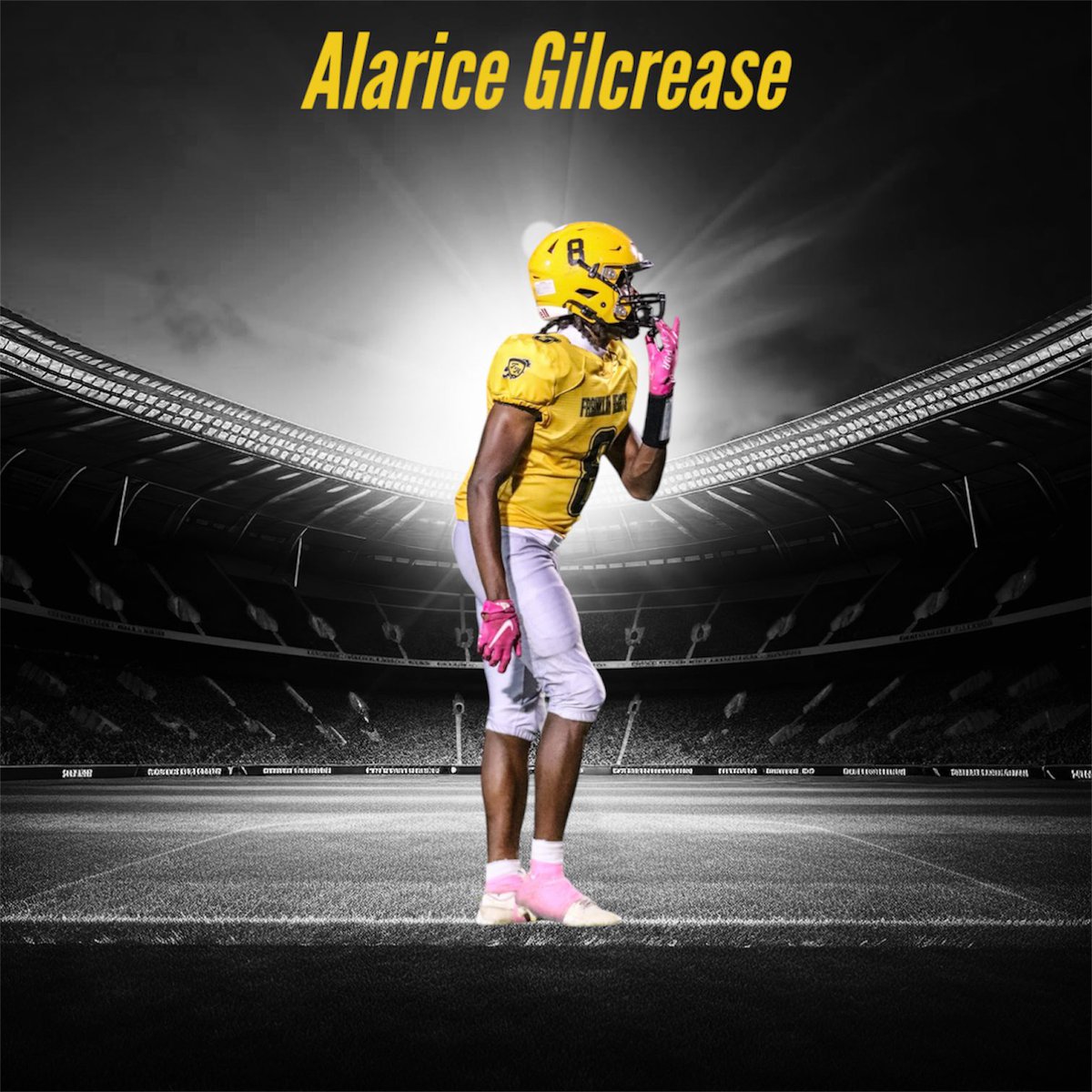CoachTOJr's tweet image. Alarice Gilcrease
Class of 2026
6’0 175 WR/DB
@alarice00
Our guy “Larry” is a kid that will have a breakout season. Has good speed, good footwork, good hands. Looking to put it all together this year. Senior year loading…….