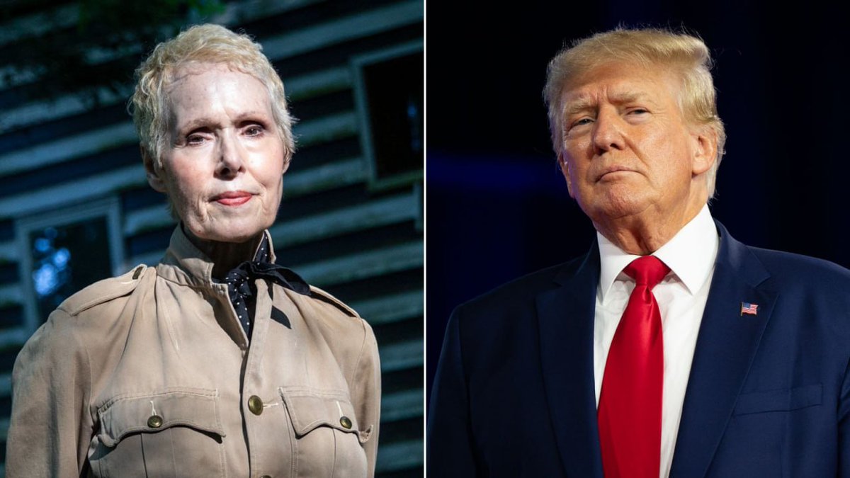 MelaniaTrumpo's tweet image. If you support prosecuting E. Jean Carroll for filing a false rape lawsuit without any witnesses or evidence and 30 years after when she said it occurred, against President Trump, put a👍 in comments.