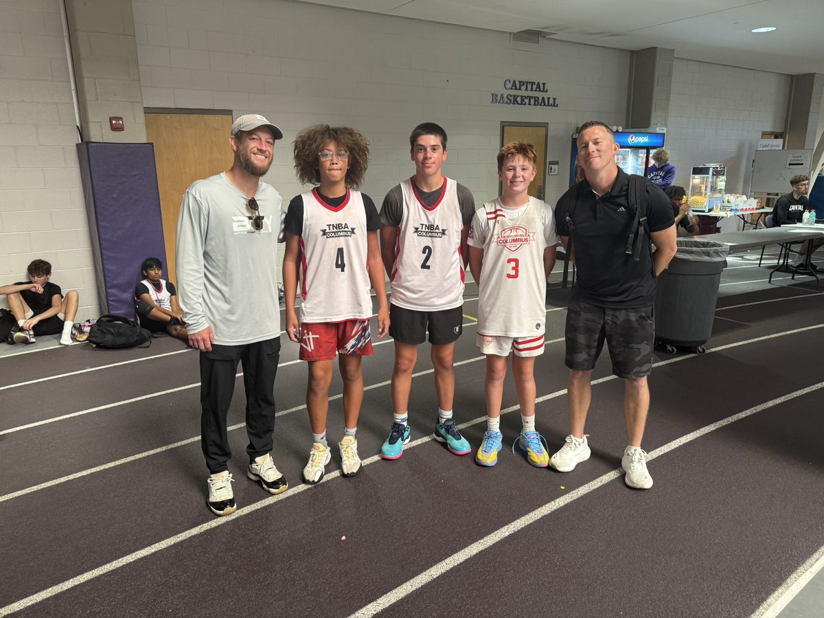 Proud to watch some of our guys for this coming season as they won the <a href="/tNBA_CLE/">tNBA Cleveland</a> Nike Summer Basketball Championship for the class of 2030. This group is special. <a href="/MHS_Hoops/">Marysville HS Boys Basketball 🏀</a> <a href="/TayteK2030/">Tayte Keller</a> 🏀🔥👀