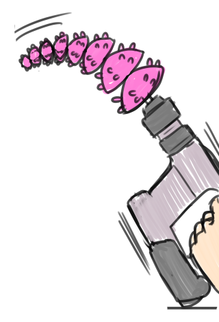 こういうアナルだけ破壊するマシーン考えるの楽しい(イボ+返し付+高速ピストン) 