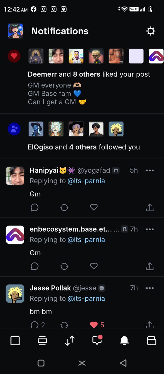 itsParniaa's tweet image. On X, when you get engagement from people it gives you points and social credit.
But on @baseapp you actually get paid for it.
🟦🟦🟦🟦🟦🟦🟦🟦🟦🟦
@jessepollak @base