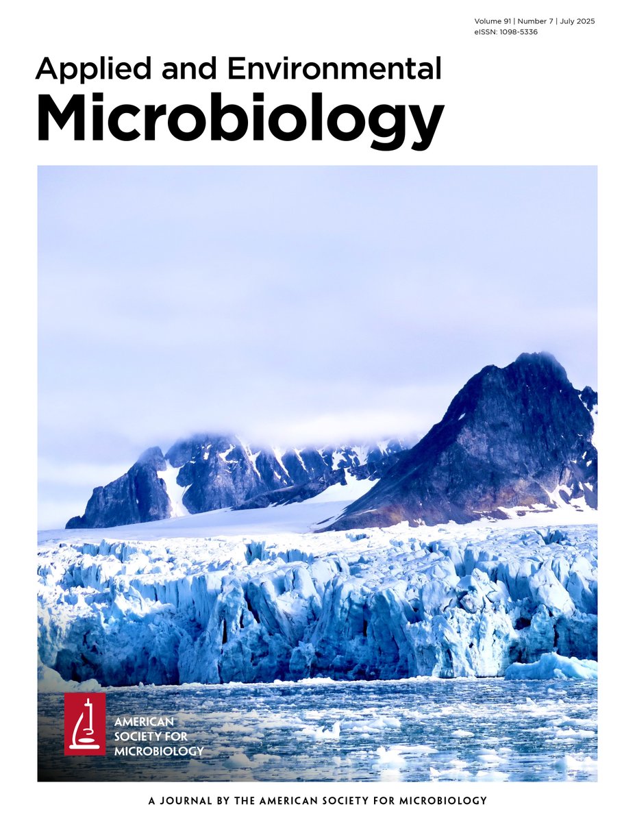 AppEnvMicro's tweet image. The new July issue of #AppEnvMicro features a stunning image of Svalbard valley glaciers. Thajudeen et al. provide crucial baseline data on the composition & distribution of antibiotic resistance genes in vulnerable polar environments.
Free to read! 👇
journals.asm.org/toc/aem/91/7