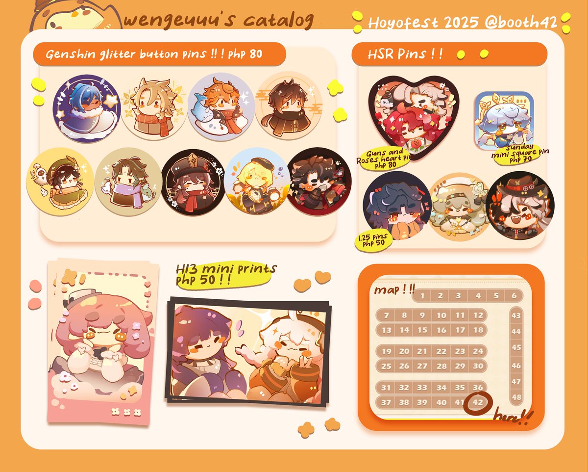 wengeuuu26's tweet image. [rts  💛]
uerueu dropping my very clutch catalog for Hoyofest T T I&apos;ll be @ booth # 42  cyaa 🐧🐧!

✨️ SMX convention center ; July 24-27, 2025

socmed accs:  instagram.com/wengeuuu26/

#HoYoFEST2025PH #HoYoFEST2025 #HoYoFEST2025catalogue
