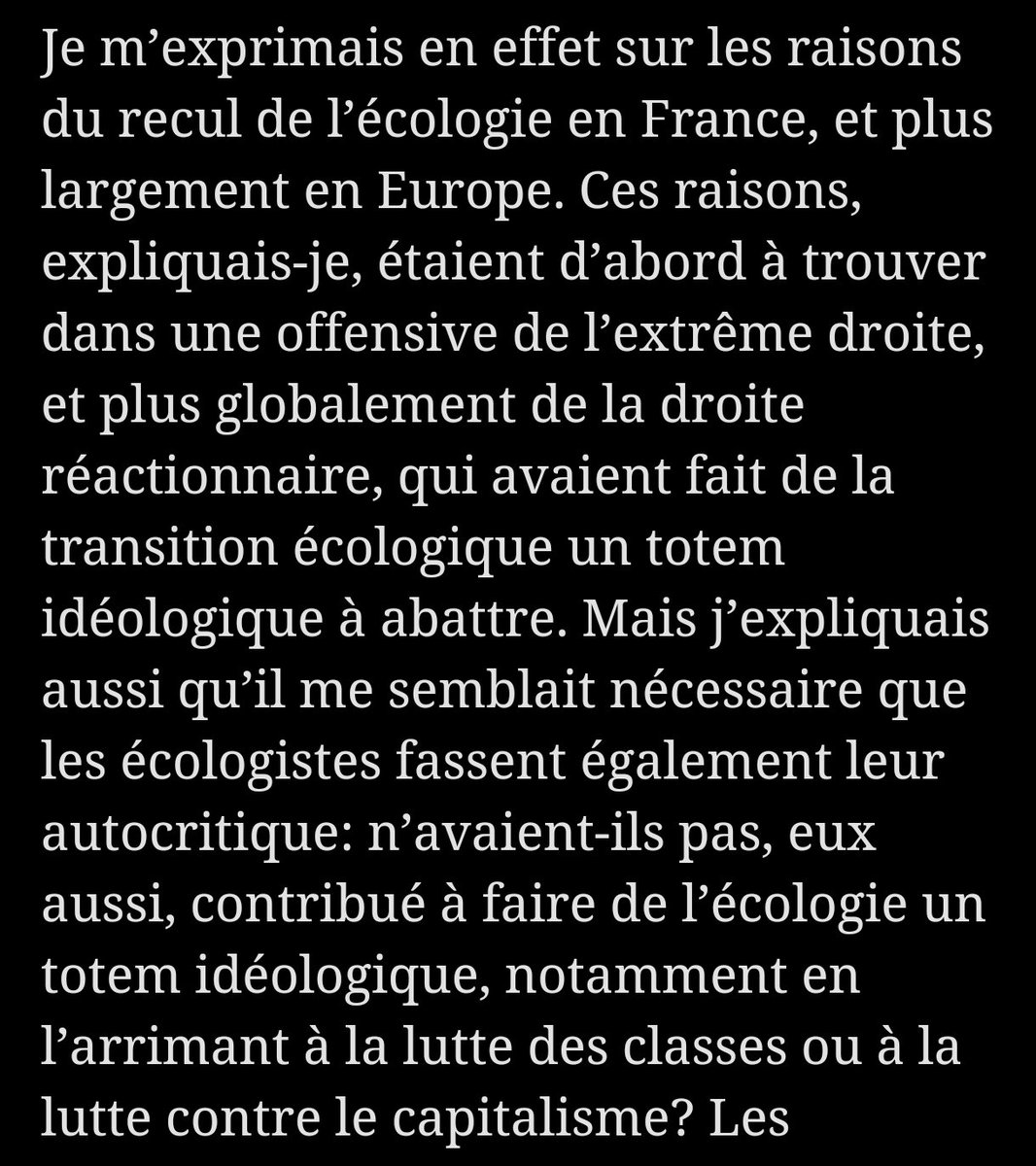 ClemSenechal's tweet image. Rien lu d'aussi claqué au sol sur les raisons du « backlash écologique ».
Sans surprise, c'est signé François Gemenne.
On a les mauvais « experts » qu'on ne mérite pas.