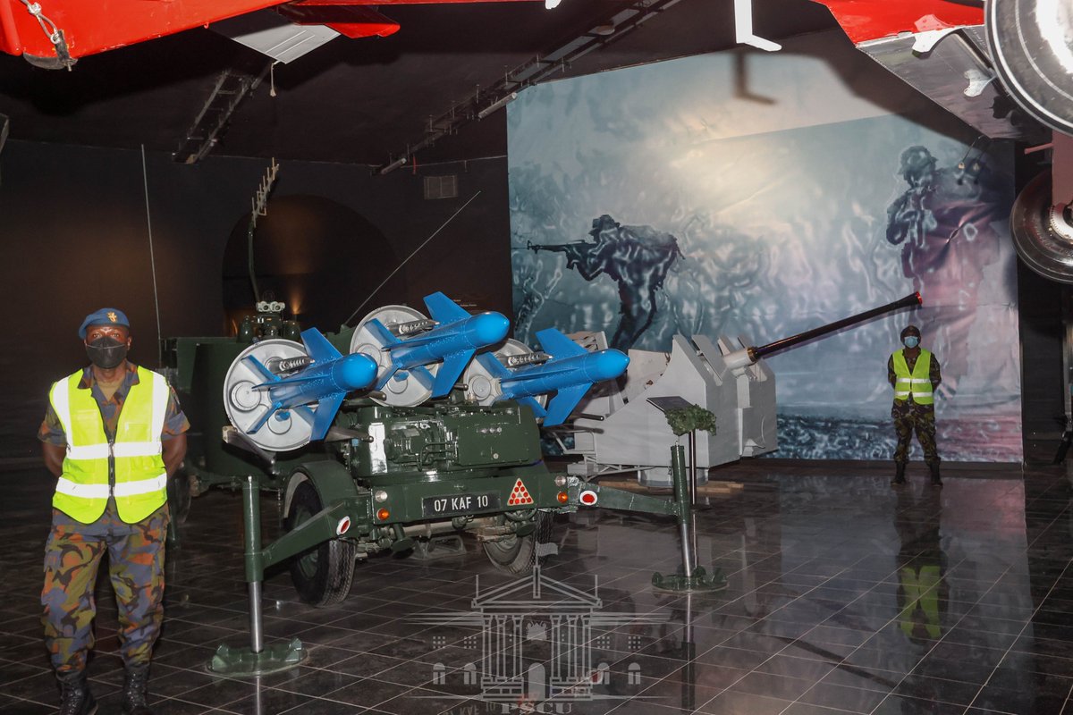 HammerOfWar5's tweet image. Pictures showing former british made Seacat short-range surface-to-air missiles of the Kenyan 🇰🇪 military.