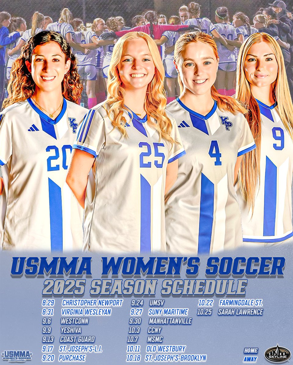 USMMA_Athletics's tweet image. ๐๐๐ฉ ๐ฉ๐๐ ๐๐ค๐ช๐ฃ๐ฉ๐๐ค๐ฌ๐ฃ ๐๐๐๐๐ฃ โณ
Your 2โฃ0โฃ2โฃ5โฃ @usmmawsoccer ๐๐๐๐๐
๐๐๐ is officially here! โฝ๏ธ
๐ tinyurl.com/h8fpn7fv
#d3soccer #OURAcademy #BeUnstoppable @SkylineConfD3