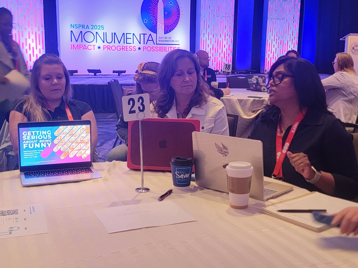 This morning's roundtable takeaways: Target pitches, relax press releases; Make attendance incentive days fun; TedTalks for strategic plans; Brand athletic sponsorship opportunities; and it is ok (and more engaging) to be funny on social! #Roundtables #GoldMineSessions