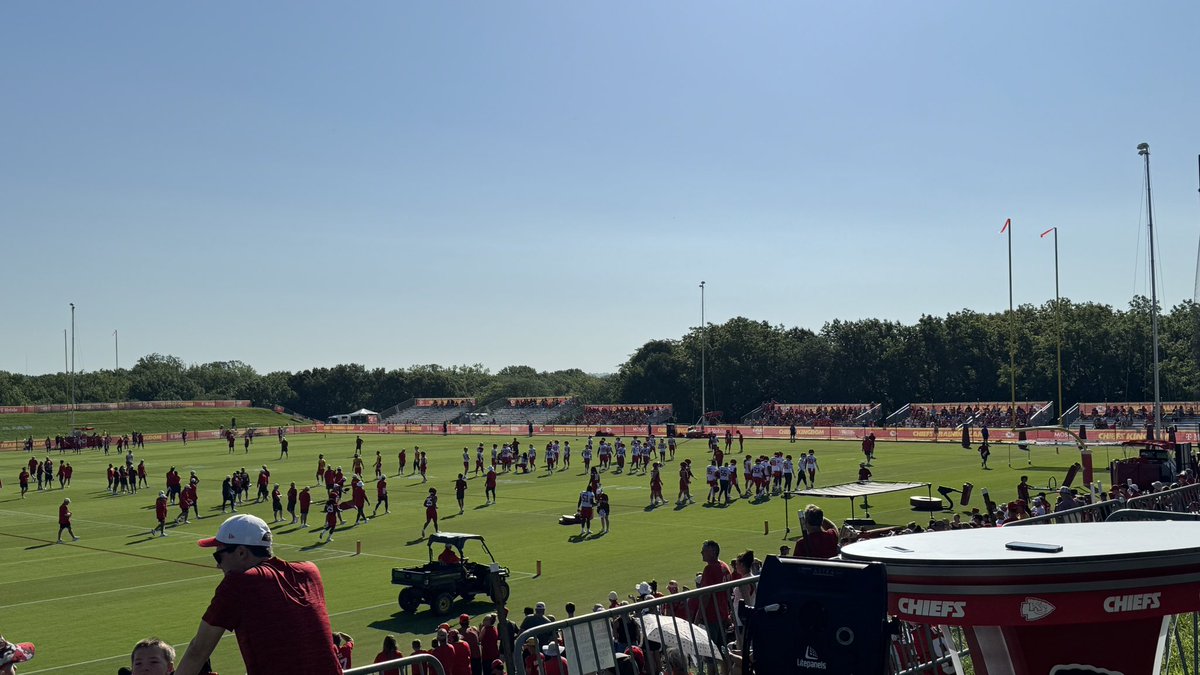mattderrick's tweet image. Chiefs practice attendance same as day one. Everyone practicing except for the three PUP players: RT Jawaan Taylor, CB Kristian Fulton and TE Tre Harris.