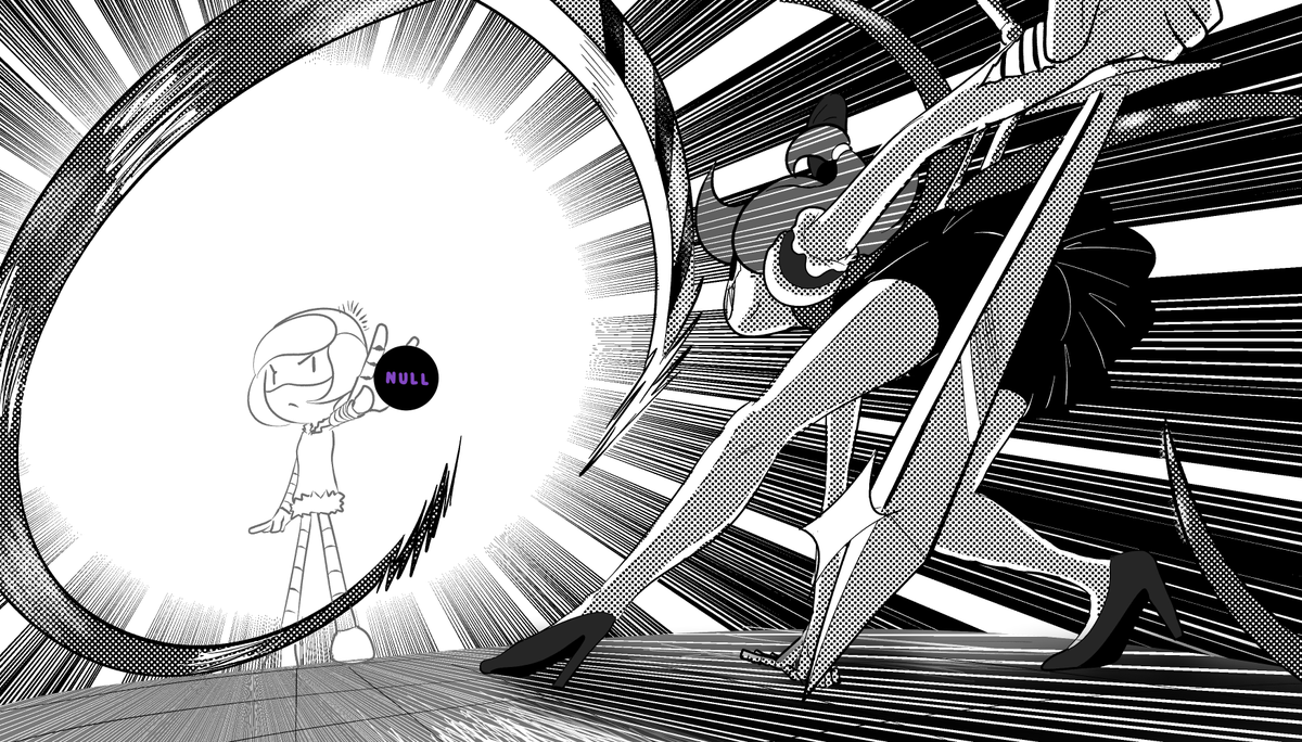 tam_fruitcake's tweet image. First time drawing something murder drones related!
#MurderDrones #Cynessa #UziDoorman
