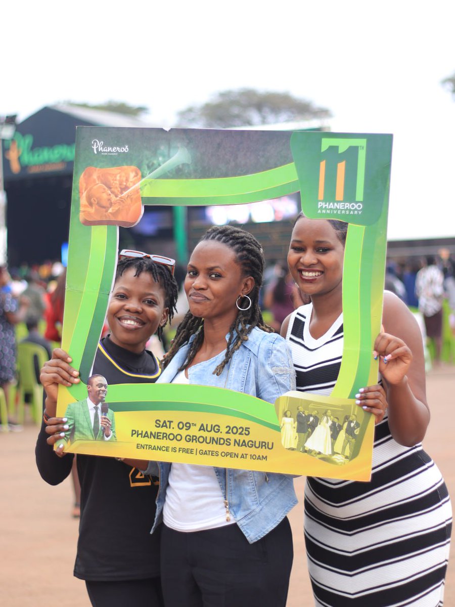 StephenPaulodo's tweet image. This is our song to you.
Happy 11th year anniversary.
Phaneroo 11th Anniversary | Saturday 9th August 2025 | Phaneroo Grounds, NAGURU | Free Entry
#PhanerooAt11
#Bring20