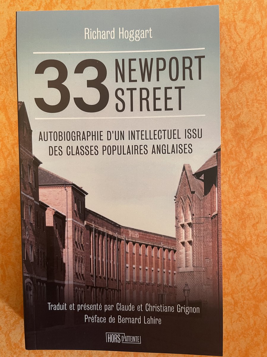 BernardLahire's tweet image. Honneur  d'avoir écrit la préface ("Richard Hoggart ou la force du déplacé") à  ce livre bouleversant. A paraître le 12 septembre 2025 aux valeureuses  éditions "Hors d'atteinte".