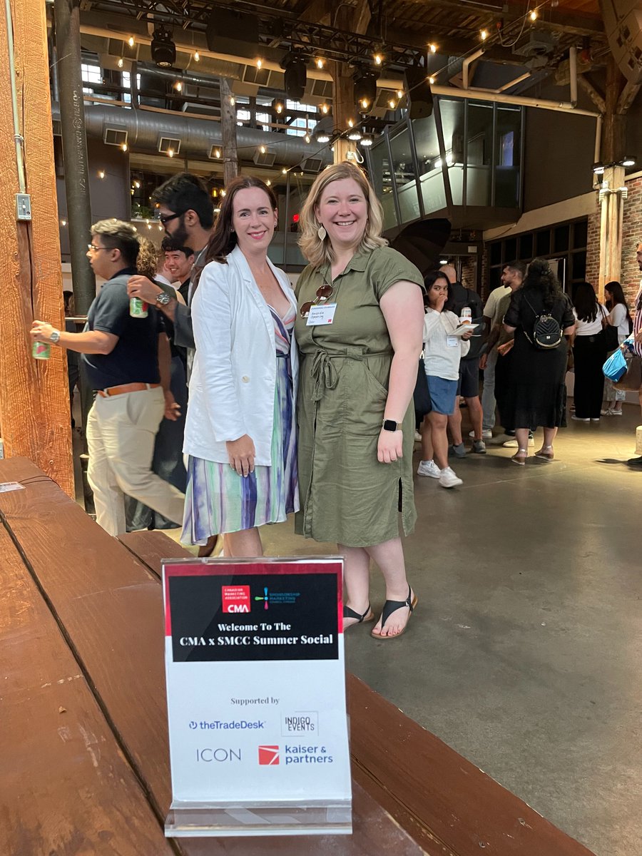Kaiser &amp; Partners was proud to support this year’s CMA Summer Social. <a href="/janineallen/">Janine Allen</a>, Ray McIlroy, and Amanda Spearing were on hand to represent the team, reconnect with peers, and celebrate the best of Canada’s marketing community.