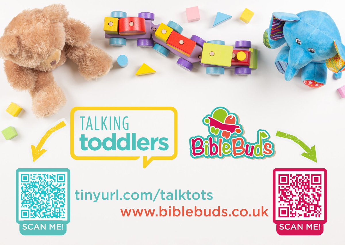 Can you believe it’s been a month since our Talking Toddlers webinar? Catch up on the exciting new research, and don’t miss Bible Buds — a brilliant toddler group resource to help under 5s and their grownups blossom with God!
biblebuds.co.uk🌱
tinyurl.com/talktots 👈