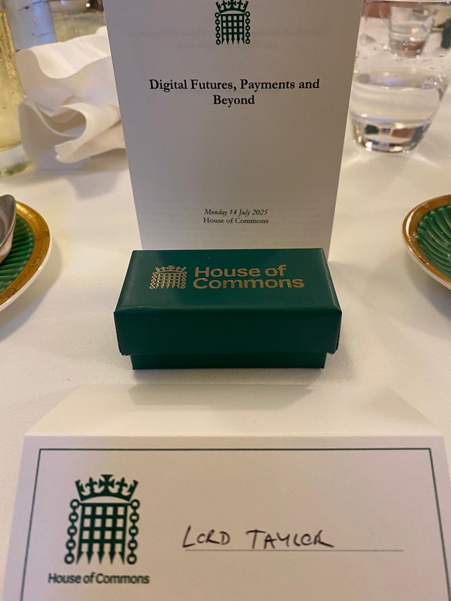 LordTaylorofWarwick (@lord_ofwarwick) on Twitter photo A partnership you can bank on!
Great to attend the Digital Payments Leaders Dinner <a href="/HouseofCommons/">UK House of Commons</a>.
Digital payments matter to everyone, every day.
Industry & Government must partner to build effective, future‑proof regulation together!
#DigitalPayments #Fintech #Future A partnership you can bank on!
Great to attend the Digital Payments Leaders Dinner <a href="/HouseofCommons/">UK House of Commons</a>.
Digital payments matter to everyone, every day.
Industry & Government must partner to build effective, future‑proof regulation together!
#DigitalPayments #Fintech #Future