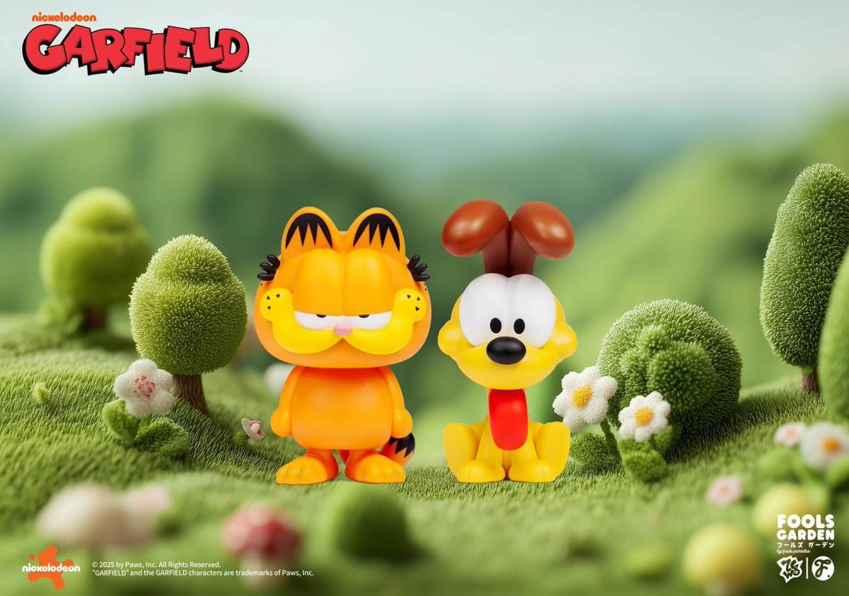 Garfield™ x Fools Paradise: A Lazy Cat and His Loyal Pup Get the Designer Toy Treatment! dlvr.it/TM4LVy #Cute #Featured #FoolsParadise #Licensed #PopCulture