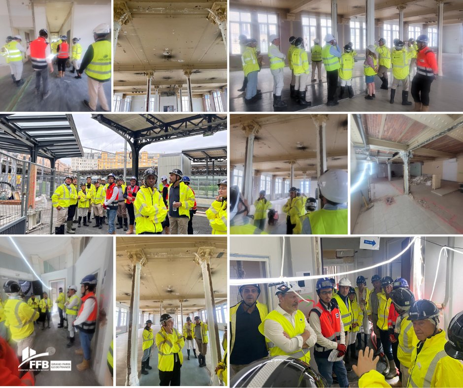 🏗 Le 16 juillet, Dominique ZACCAGNINO, Président de l’OBGP, et les différents membres, ont visité un chantier parisien de réhabilitation réalisé par l’entreprise DUMEZ IDF. L’occasion pour les architectes et entrepreneurs de se retrouver et d’échanger autour de la Profession. 🤝