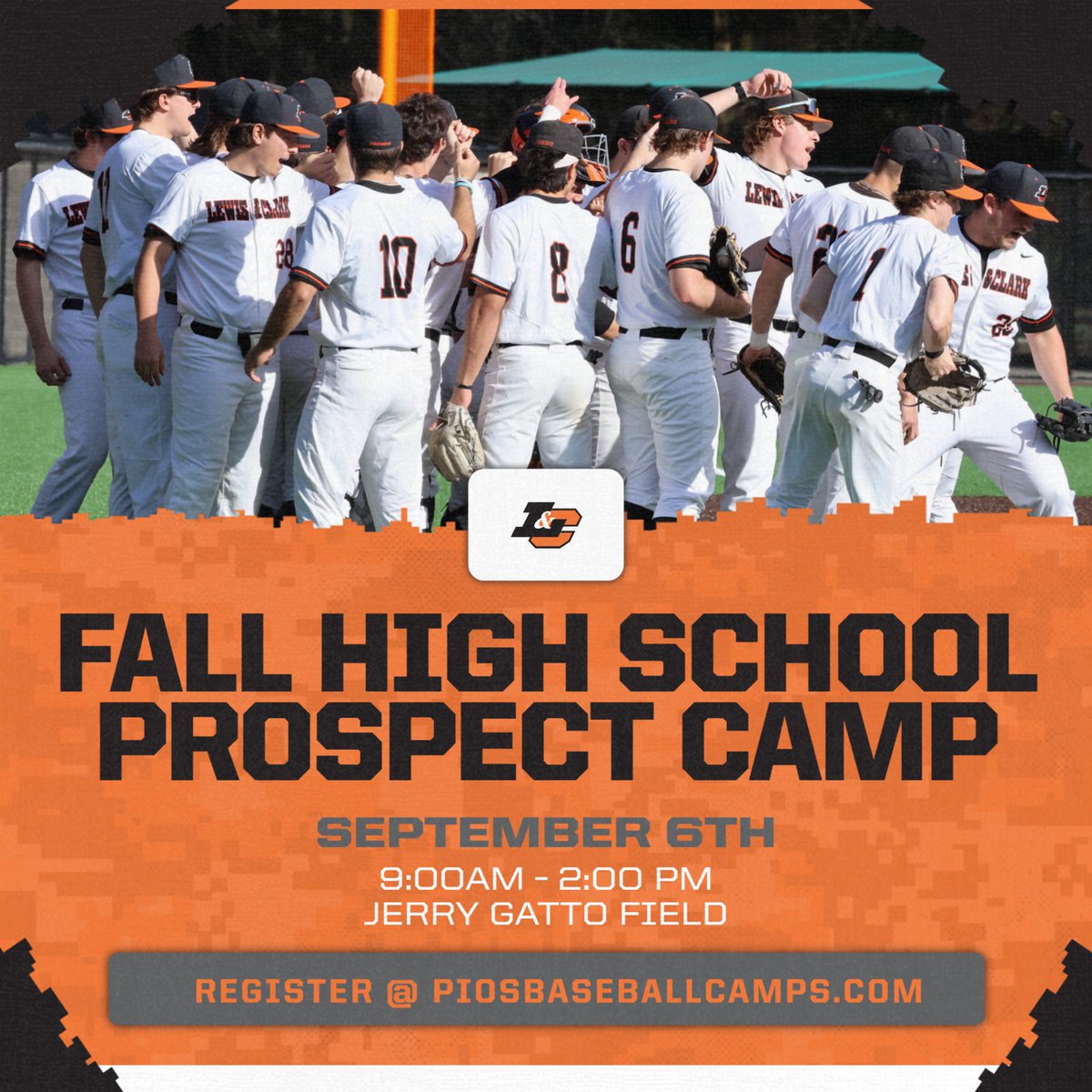 We are very excited to have another talented group of players at Jerry Gatto Field this Fall.  Spots are filling up quickly, so don’t miss out on your chance to experience the Pioneer Way! Register at piosbaseballcamps.com