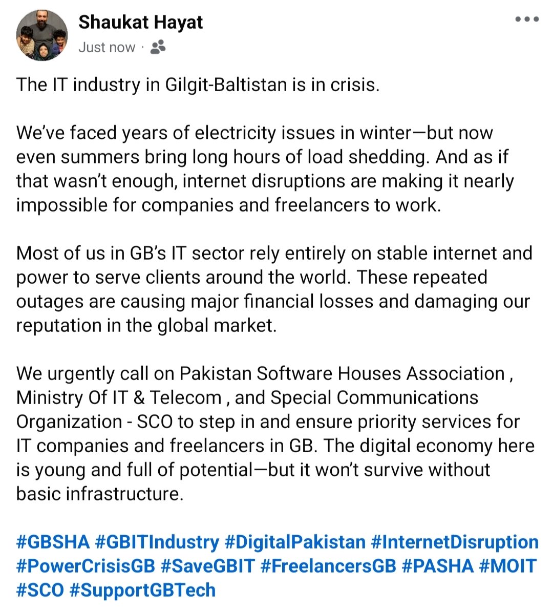 shkthayat's tweet image. @MoitOfficial @GovtofPakistan @PSEB #PASHA #PFLA