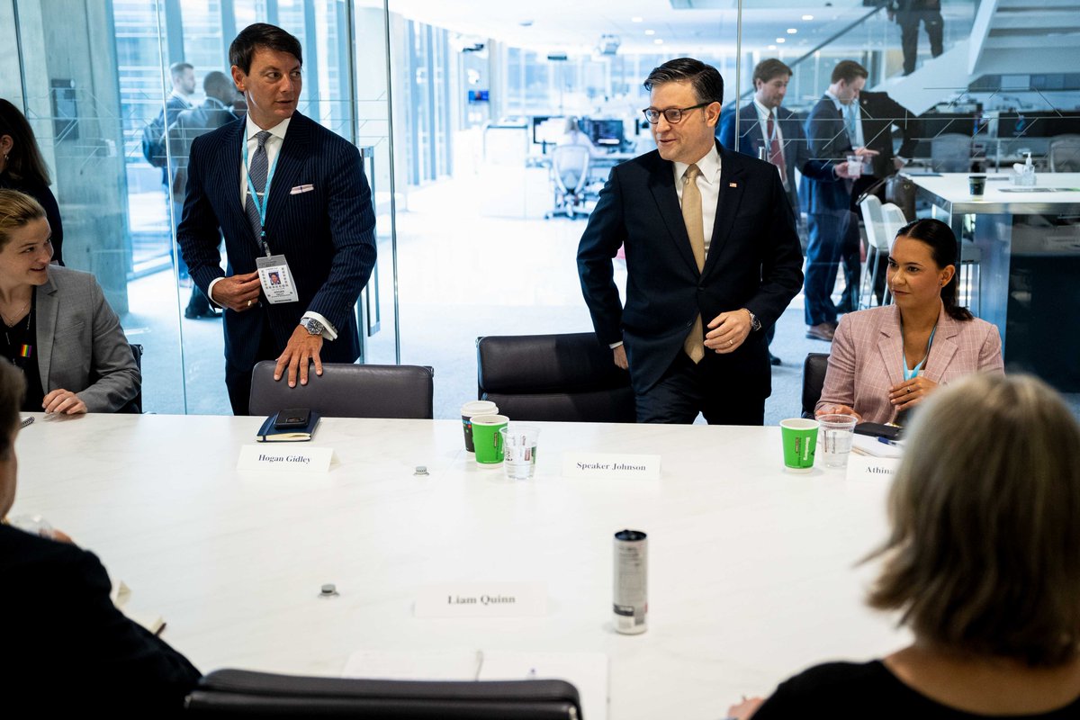 Liam Quinn (@liampatquinn) on Twitter photo News: Speaker Mike Johnson joined <a href="/BGOV/">Bloomberg Government</a> for an exclusive 30-minute roundtable interview this morning. He told <a href="/jackfitzdc/">Jack Fitzpatrick 🗞️</a> when he wants a second "not as big, as beautiful" bill to be passed.
news.bgov.com/bloomberg-gove… News: Speaker Mike Johnson joined <a href="/BGOV/">Bloomberg Government</a> for an exclusive 30-minute roundtable interview this morning. He told <a href="/jackfitzdc/">Jack Fitzpatrick 🗞️</a> when he wants a second "not as big, as beautiful" bill to be passed.
news.bgov.com/bloomberg-gove…