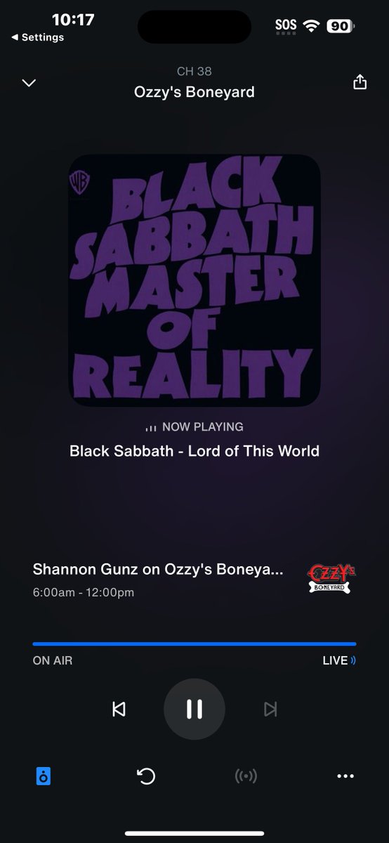 Today, the OR belongs to <a href="/OzzyOsbourne/">Ozzy Osbourne</a> 🤘🏻🫀