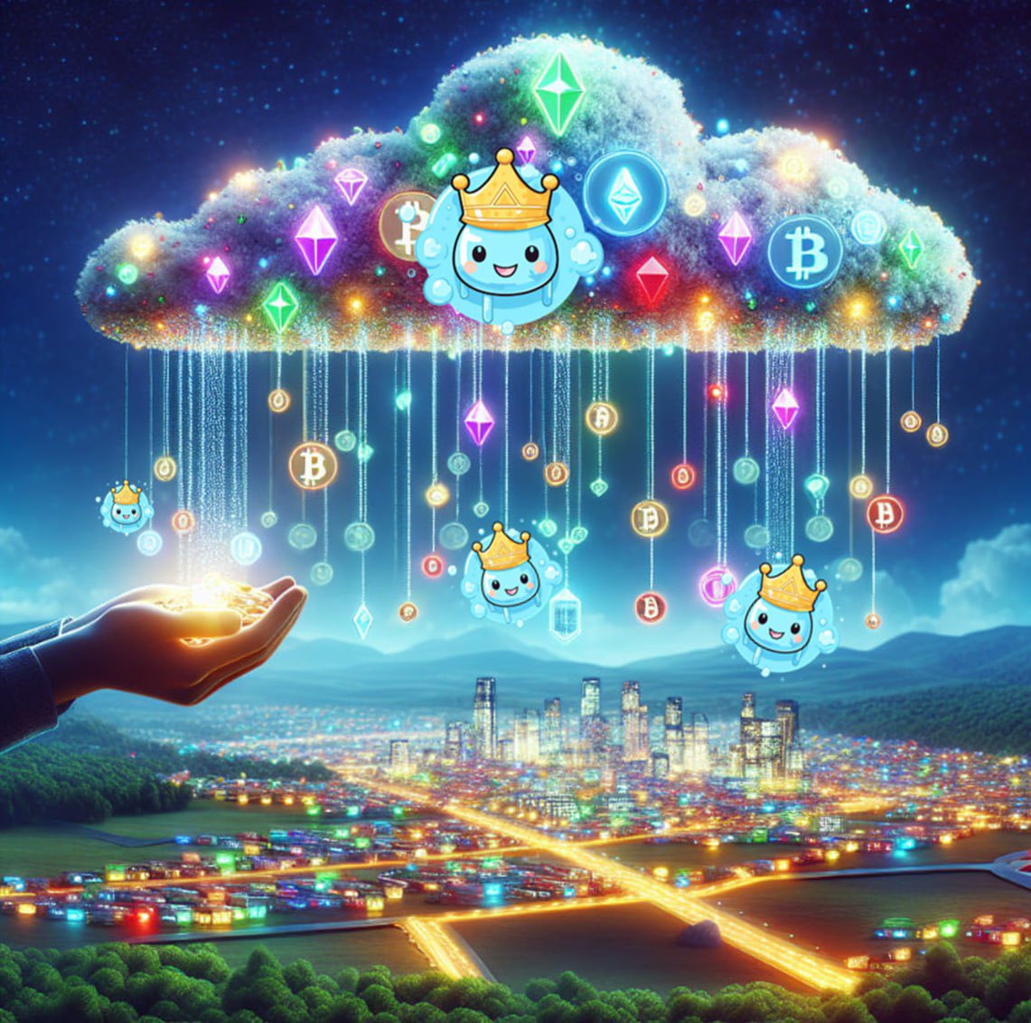 kalebskatch's tweet image. Raincoin.xyz @BiconomyCom @GetRainCoin 
It’s hard to wrap my head around the rarity of Rain and how more folks have yet to figure it out. Really is pretty simple math that gets my head spinning ⛈️
