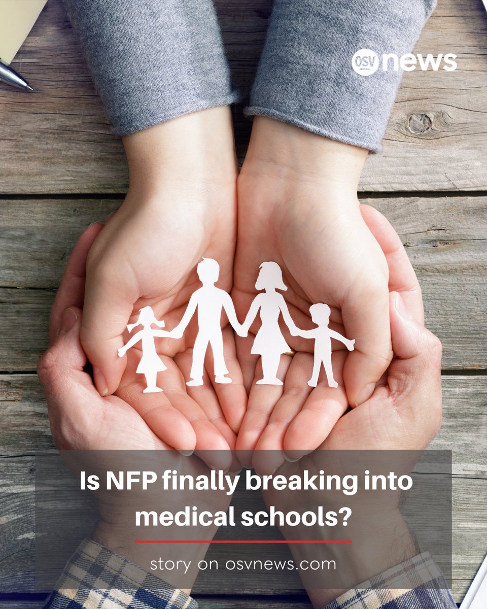 OSVNews's tweet image. #NFPWeek: Is NFP finally breaking into medical schools?
Dr. Marguerite Duane didn't learn about natural family planning -- also called fertility awareness-based methods, or FABMs -- until after medical school. Shocked by the lack of education on the topic, she made it her mission…