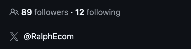 RalphEcom's tweet image. Got 89 followers on github, 

what are you guys following 🧐