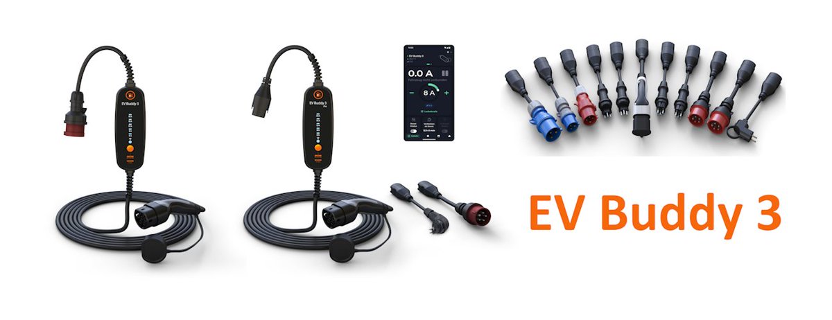 ⚡🚗 Der neue EV Buddy 3 und EV Buddy 3 PRO: 22 kW, 6,5m oder 10m Kabel, WLAN, Bluetooth &amp; LTE.
Die perfekte Wallbox für Technikfans! Jetzt entdecken:
schnellladen.ch/de/ev-buddy-3