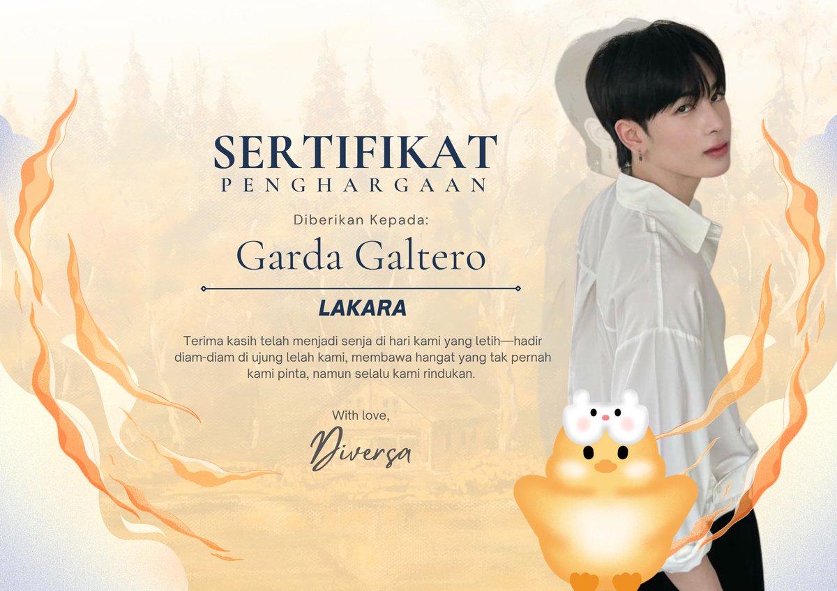 Aku sama <a href="/OFLAKARA/">Garda terdepannya Diversa.</a> ngucapin makasih banyak buat semua Diversa. Masih banyak kurangnya kami sebagai caretaker bahkan jauh dari kata sempurna. Makasih karena telah memilih <a href="/OFSEREUNOIA/">SEREUNOIA 🎡</a> sebagai rumah kalian. Tolong tetap sehat &amp; bahagia, ya, Diversa? 💝🤗