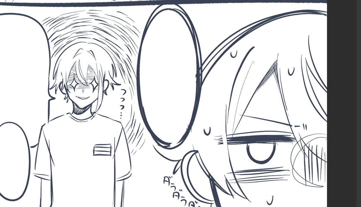 yobi_880's tweet image. こんな感じのワンツー漫画になります！
多分21時頃！あげます是非見てください！