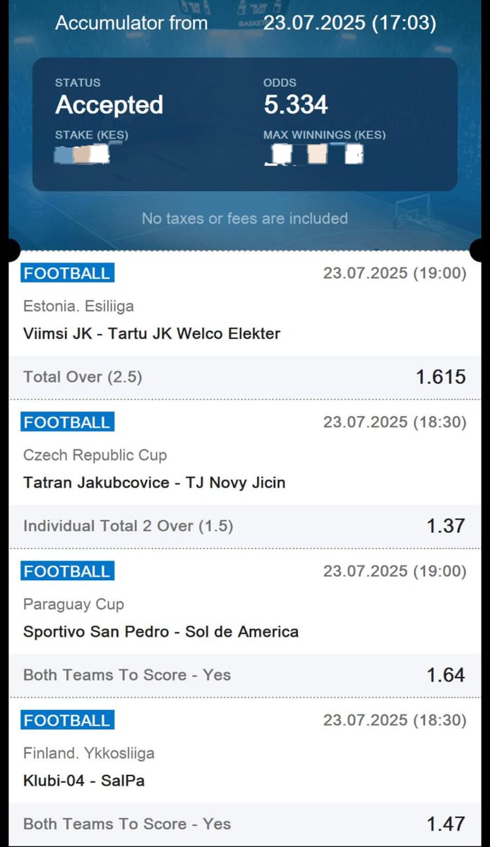 Marvel_Marvo's tweet image. 5.3 odds on 1xbet
86JTE
Join 1xbet and checkout these amazing odds.
Join 1xbet here
tinyurl.com/yfud87c6
Promocode for bonus: MARVO1X