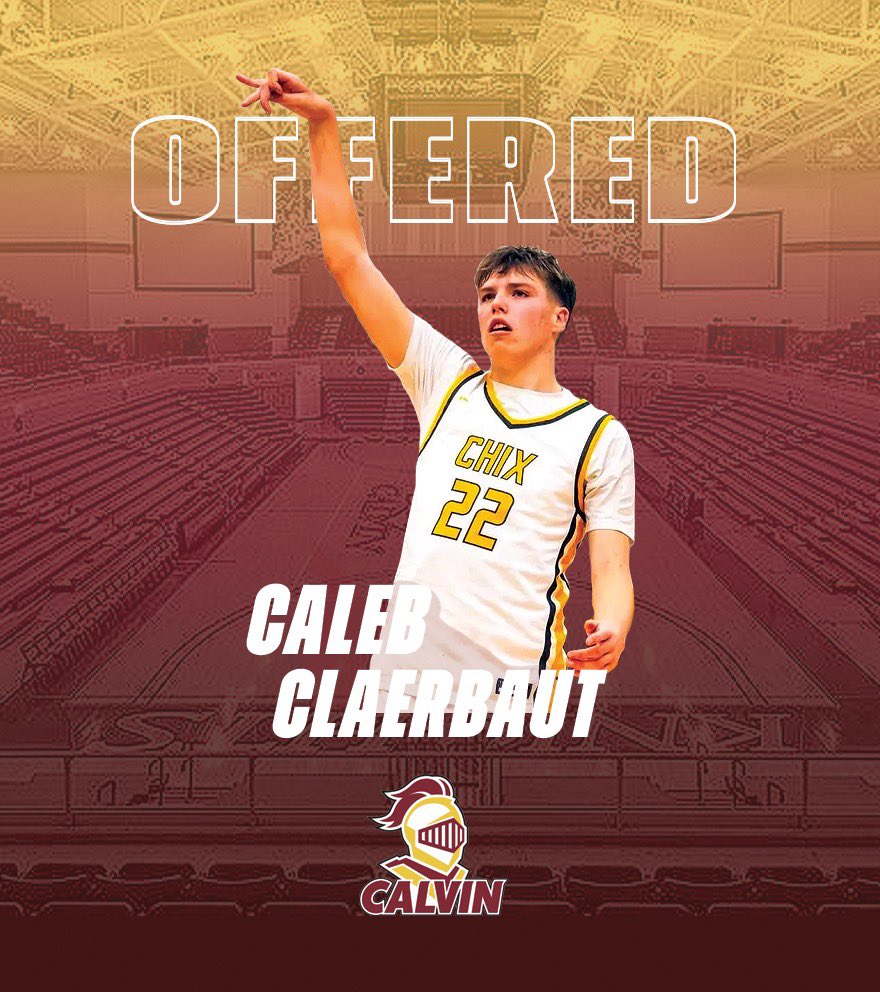 CalebClaerbaut's tweet image. After a great conversation with coach Sall. I’m blessed to say I have received any offer to play basketball at @CalvinMensBball