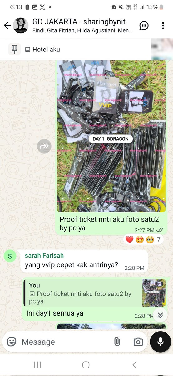 sharingbynit's tweet image. GDragon Jakarta  day 1 ✅️#proof_sharingbynit